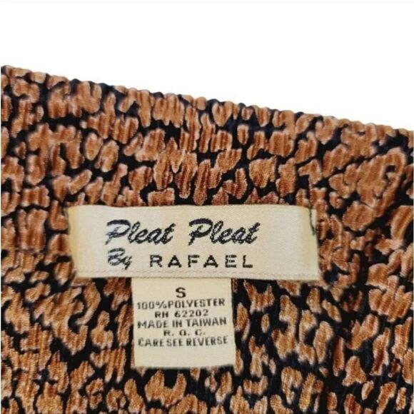 Vintage 80s 90s 2 PC Skirt Set Matching Animal Print Tank Top & Skirt Size Small - Picture 9 of 13